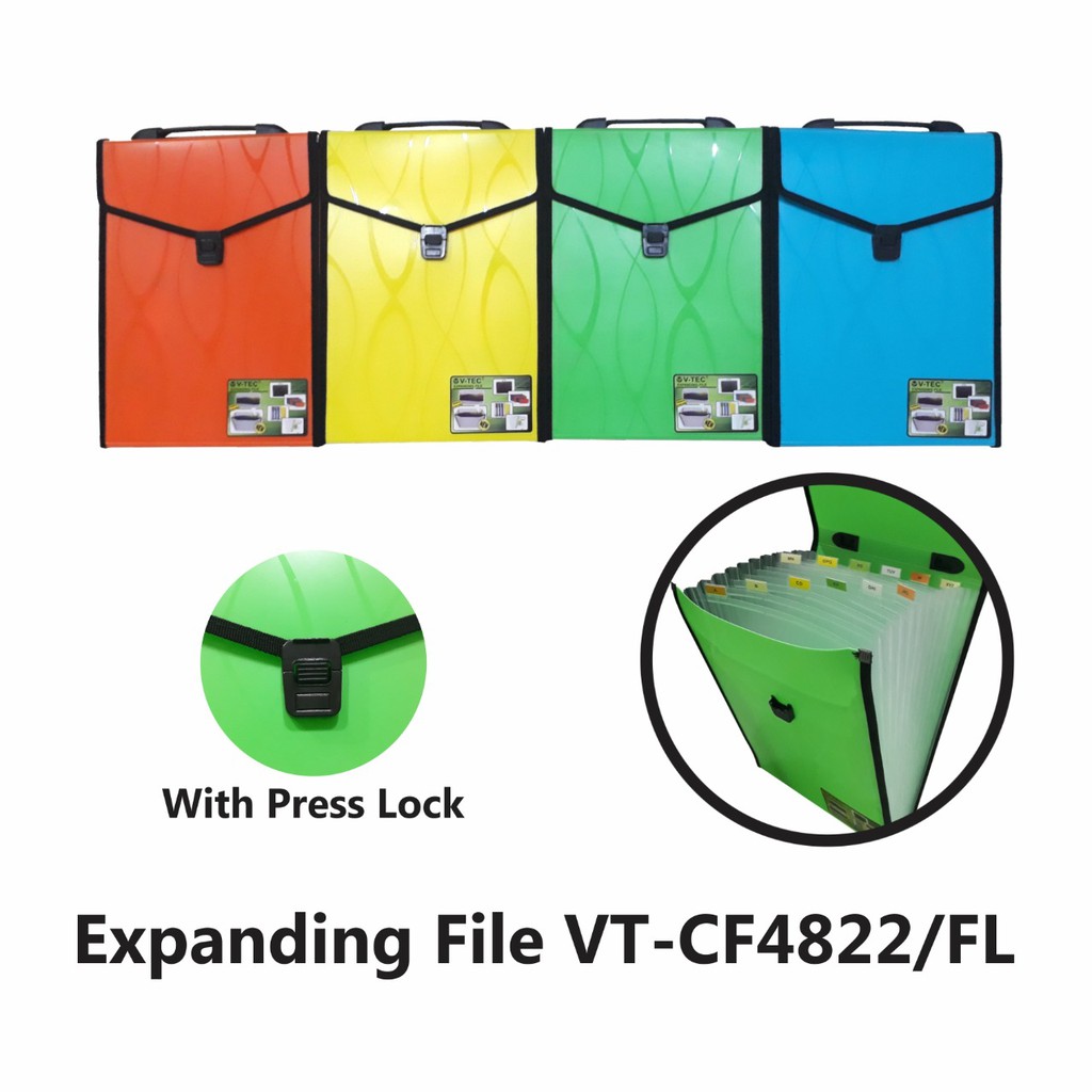 

V-TEC EXPANDING FILE TYPE VT-CF 4822 FL (STAND)