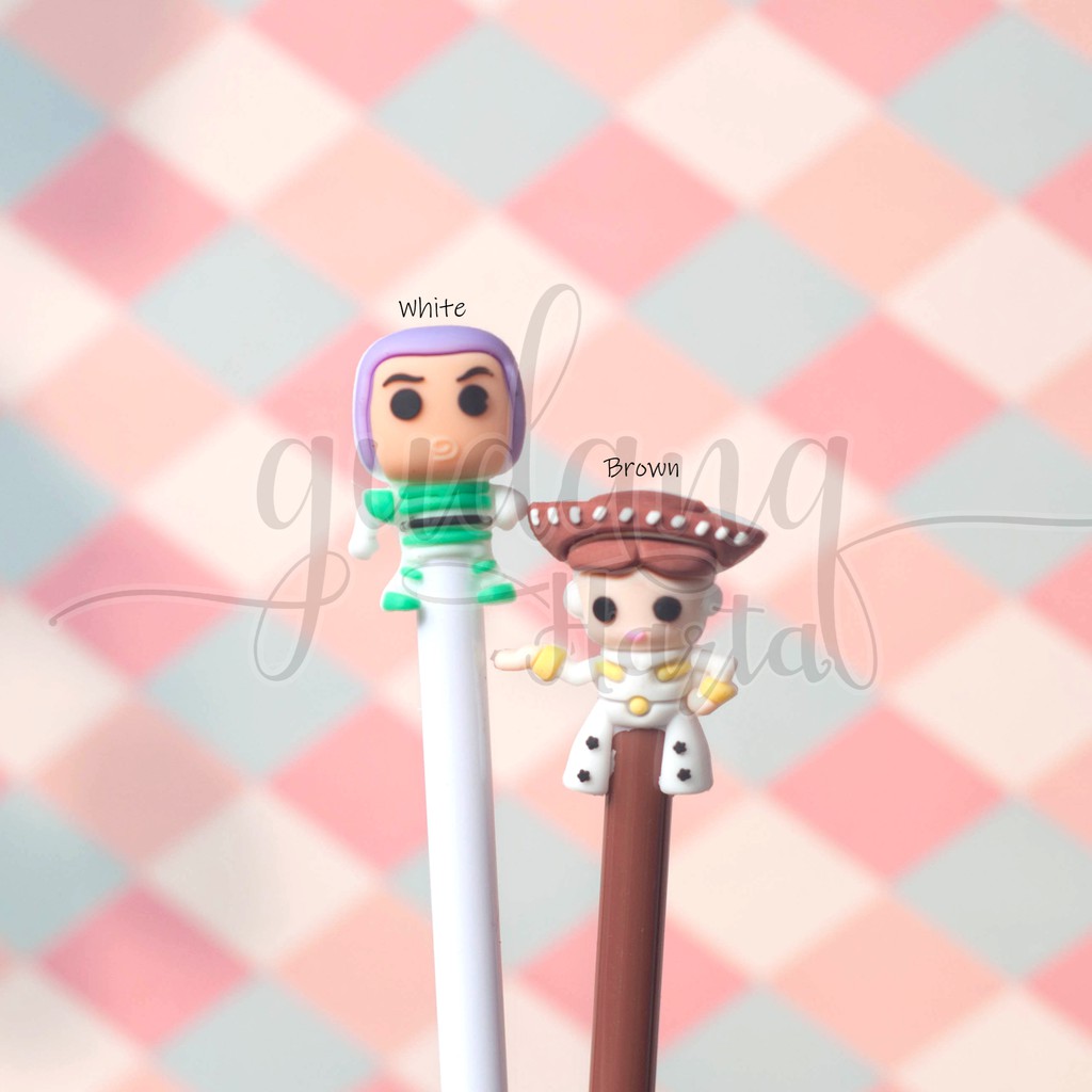 

Pulpen Gel Toy Story Pena Lucu Bolpen Buzz Jessie Unik Ballpoint GC 307191