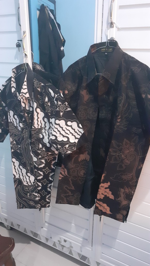 Prasasto Lawasan Pendek Kemeja Batik Pria Full Furing Bahan Katun Primisima