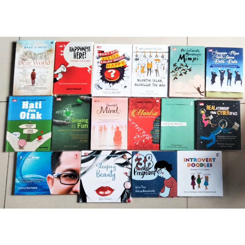 OBRAL BUKU MOTIVASI / Buku Inspirasi / Buku Pengembangan Diri / Buku Perbaikan Diri / ORI-1