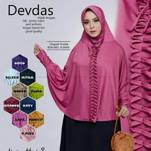 Jilbab Lengan Instan / Hijab Tangan / Kerudung Bergo Instan