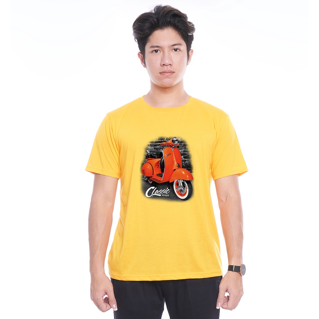 Kaos Oblong Pendek Classic Vespa