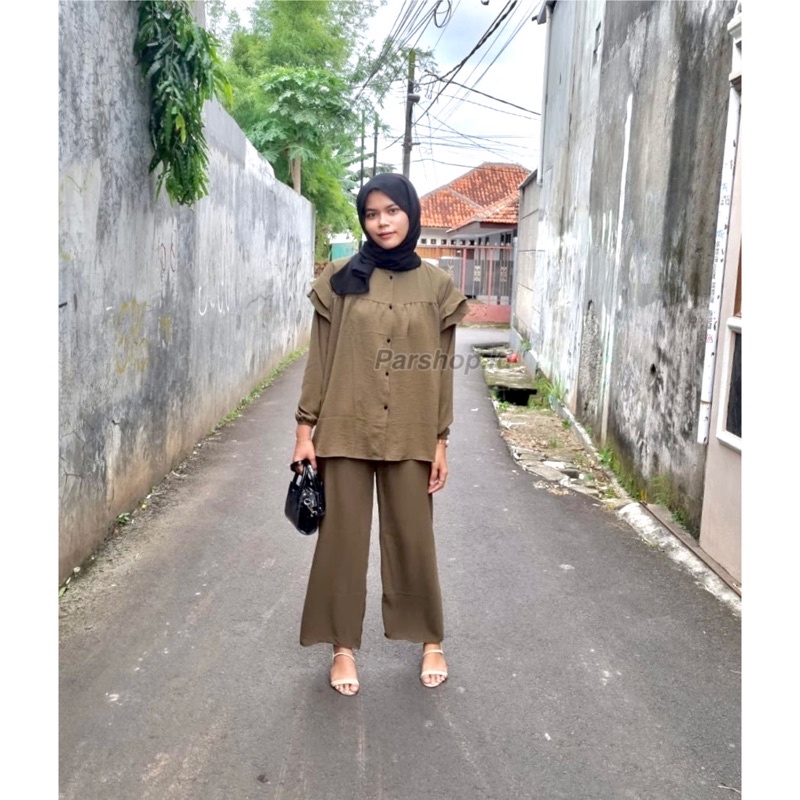 ONE SET REVA/SETELAN CRINKLE/ONE SET CRINKLE AIRFLOW