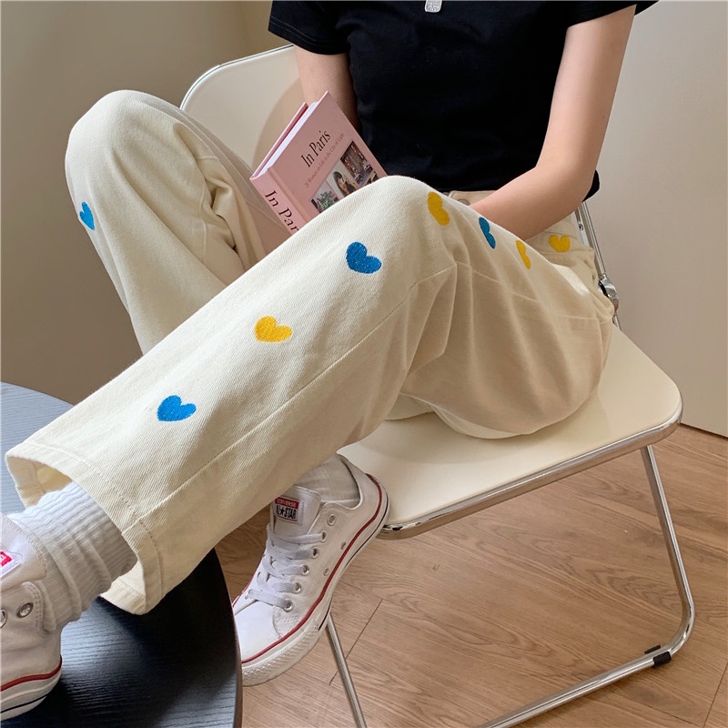 Celana Panjang Kulot Jeans Boyfriend Jeans Korea Jeans Celana Jeans Impor