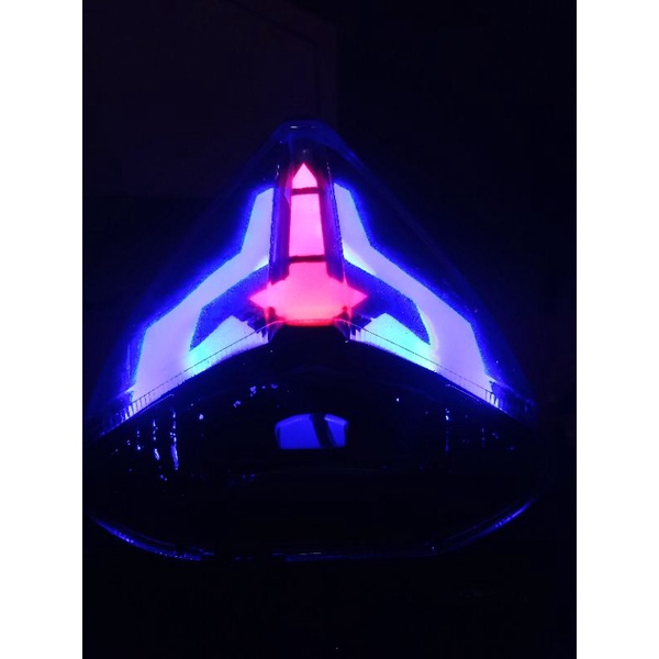stoplamp new cb150R custom (SENJA BIRU, TENGAH MERAH)/ lampu belakang new cb150R/stoplamp new cb150R