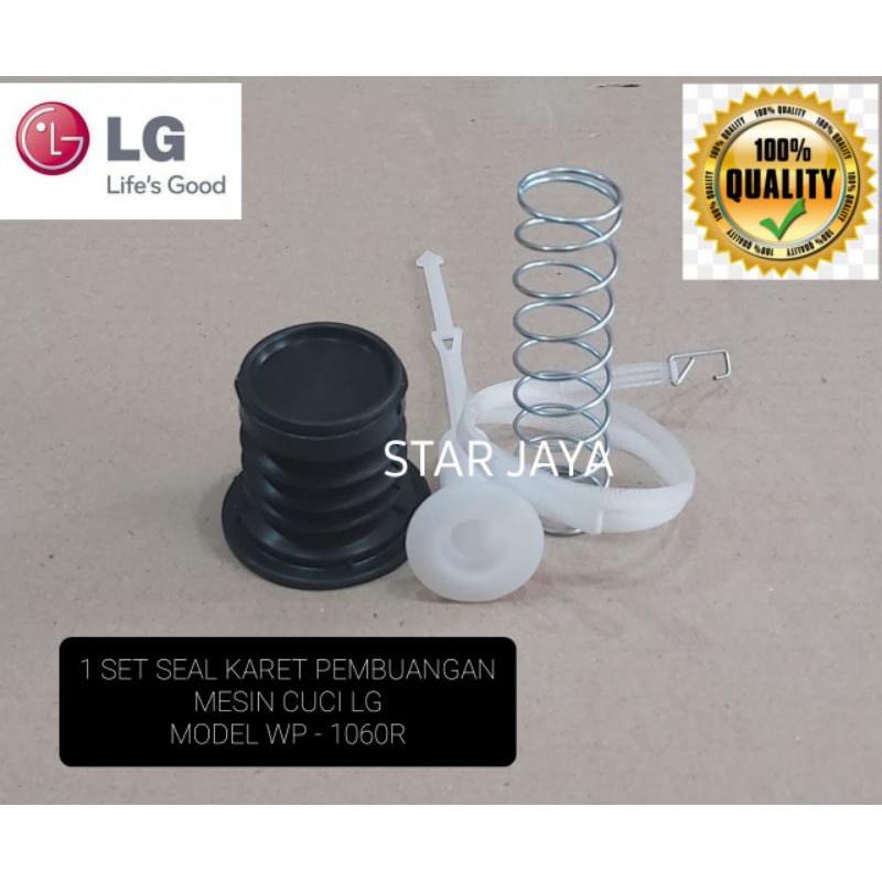 Seal pembuangan mesin cuci LG WP 1060R