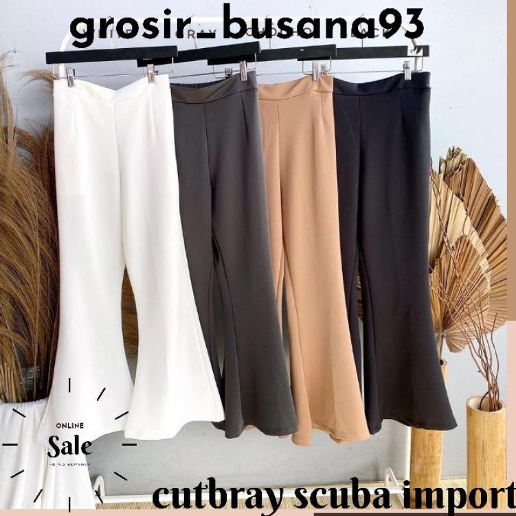 Terbukti Celana Cutbray Scuba Import .,