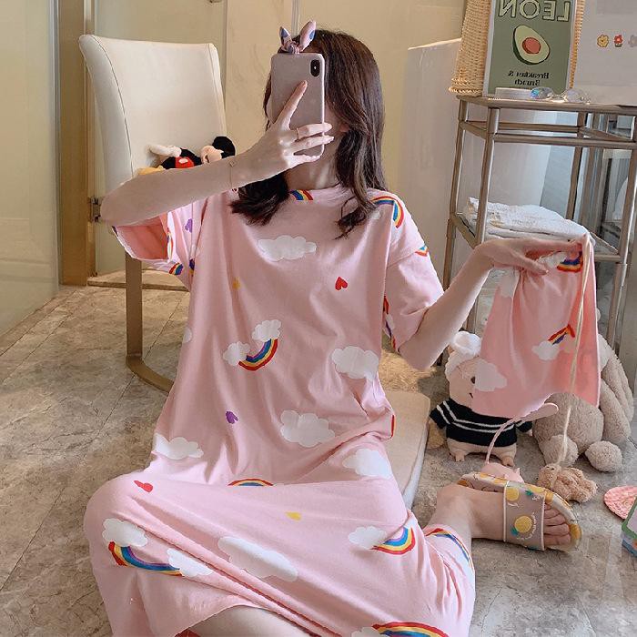 Daster Pastel Wanita Import - Sleepwear-2
