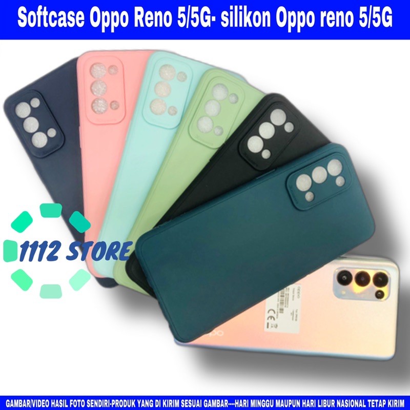 Case makaron Oppo Reno 5/5G - silikon oppo reno 5/5G - softcase reno 5/5G