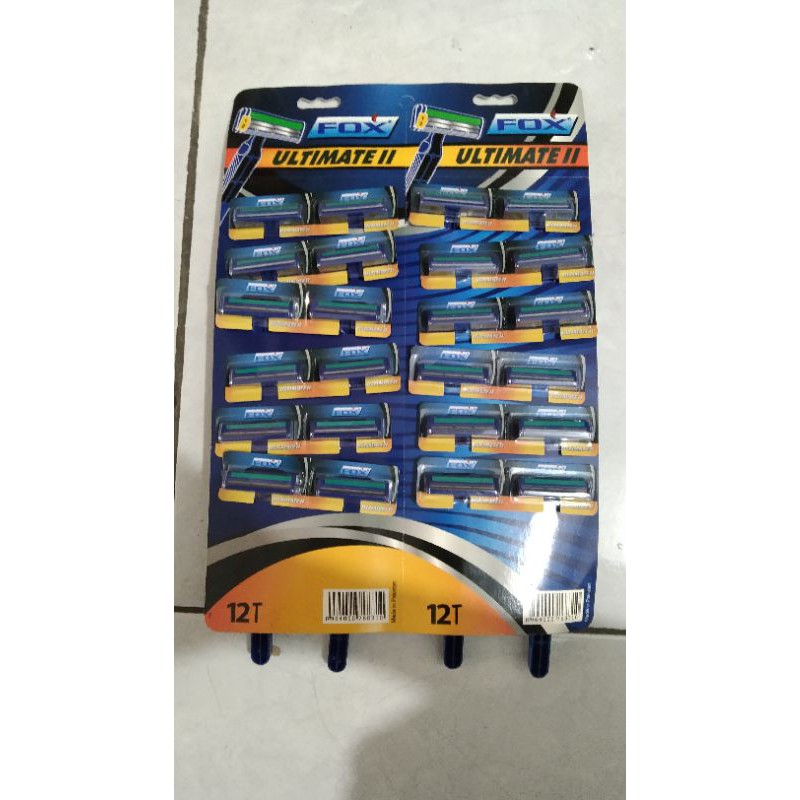 Pisau Cukur Fox Ultimate II isi 24 pcs