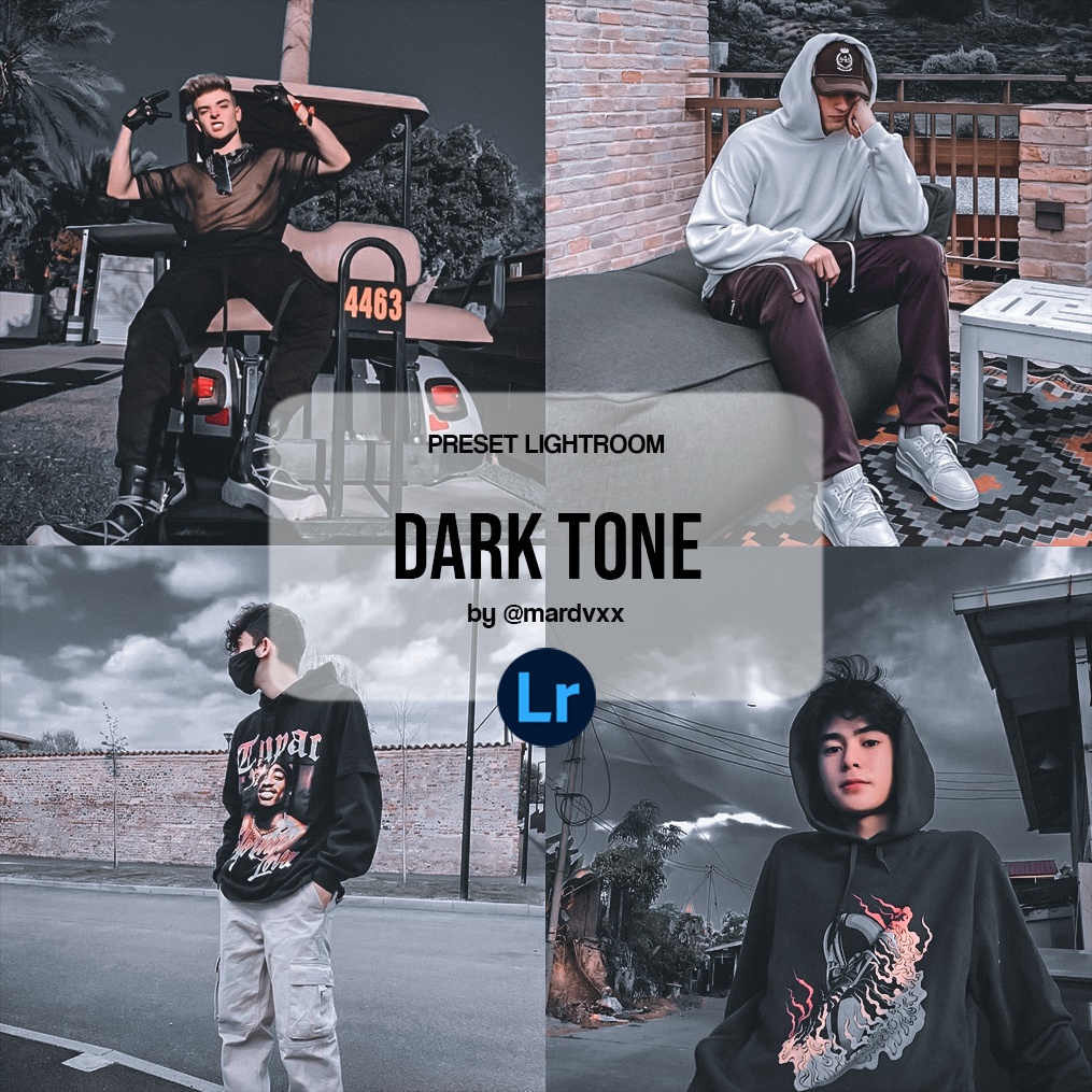 PRESET LIGHTROOM - DARK TONE (IOS/ANDROID)