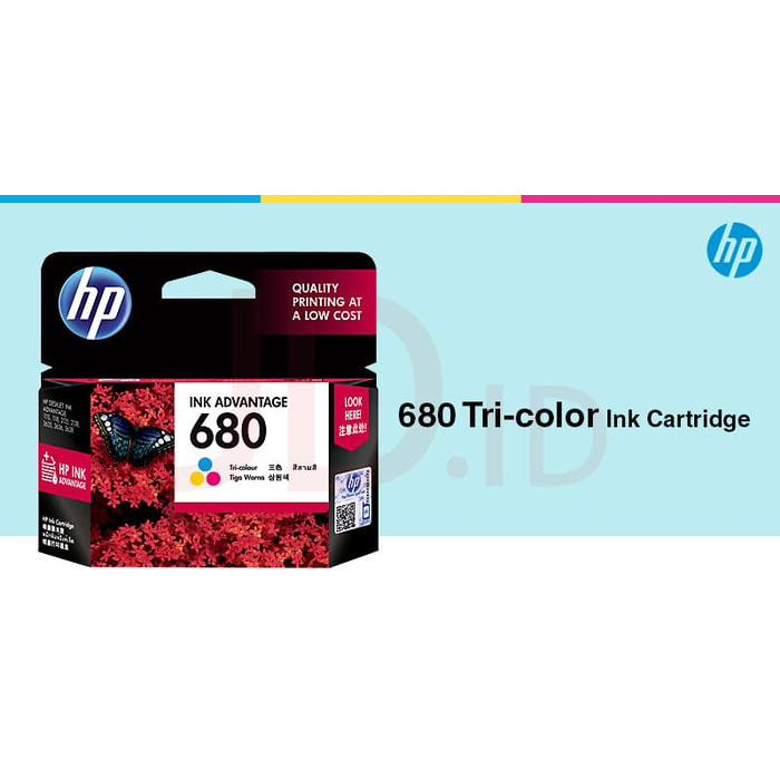 

TGR540S1 Tinta Hp 680 Tri-Color Ink Cartridge 1115, 1118, 2135, 2138, 3635 Ori E57Dtgfe