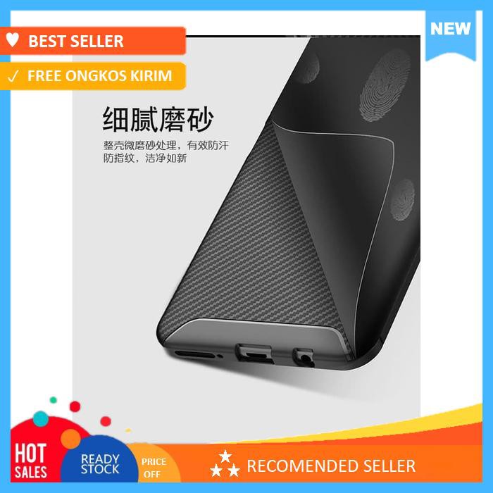 Case samsung a7 2018 softcase samsung a7 2018 shockproof carbon