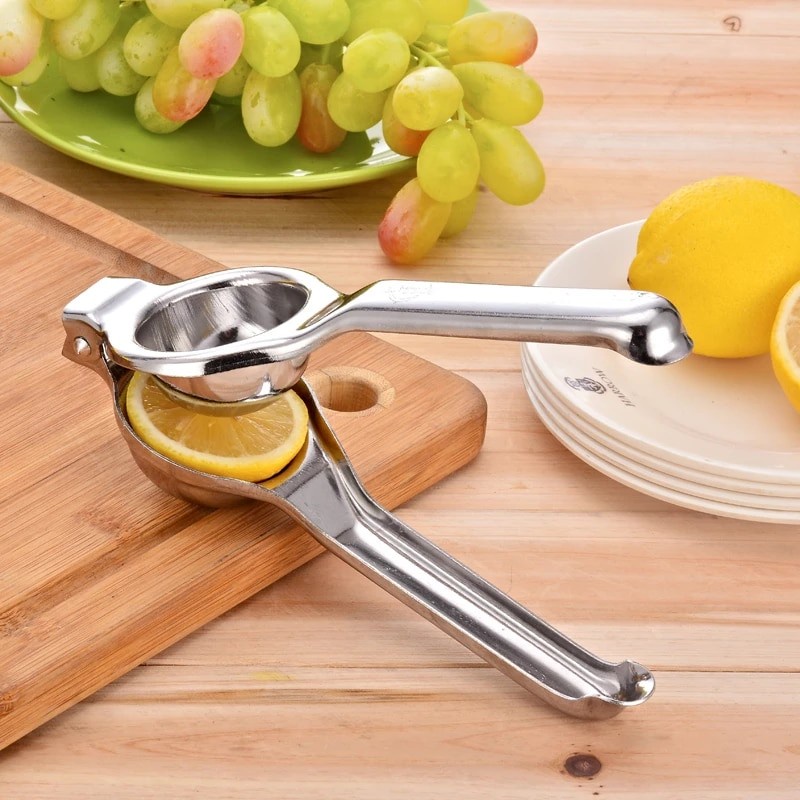 Alat Perasan Lemon Stainless Steel Pemeras Jeruk Nipis Pres Lemon Perasan Squeezer