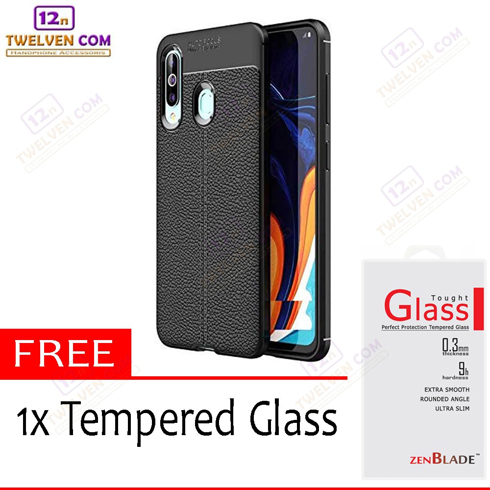 Case Auto Focus Softcase Samsung A20s - Free Tempered Glass