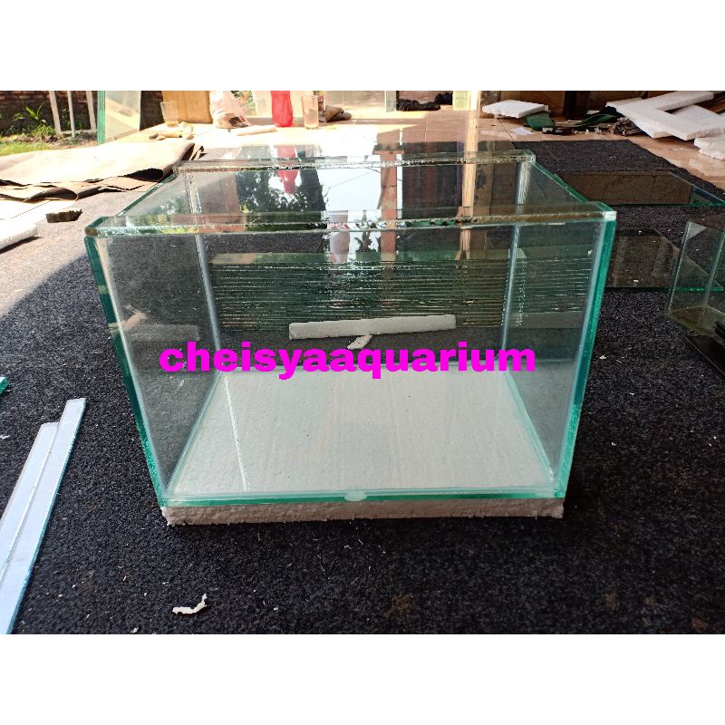 Aquarium kaca Aquarium ikan hias 30x25x25