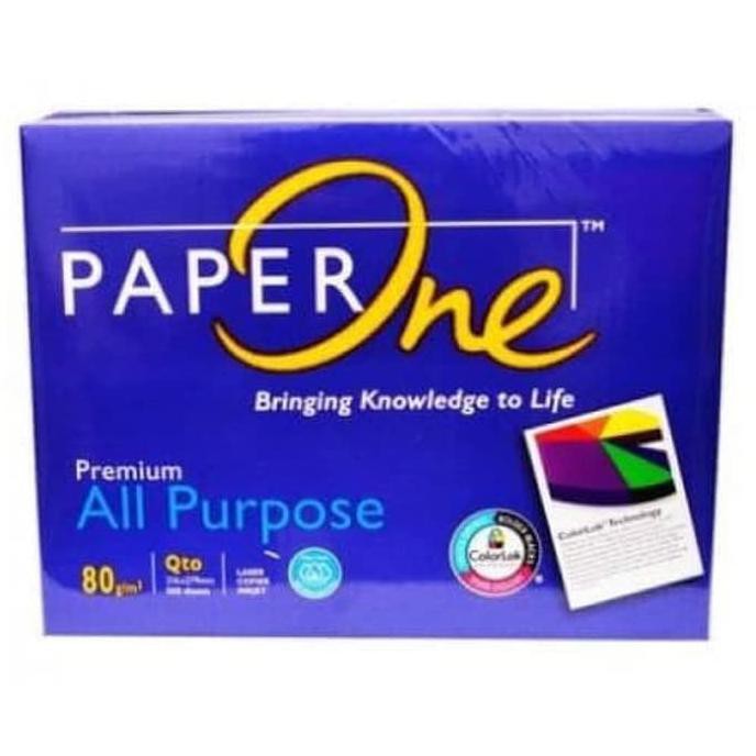 

Kertas Hvs Quarto 80 Gram 1Rim 500 Lembar Paperone Ukk1 Ayo Order