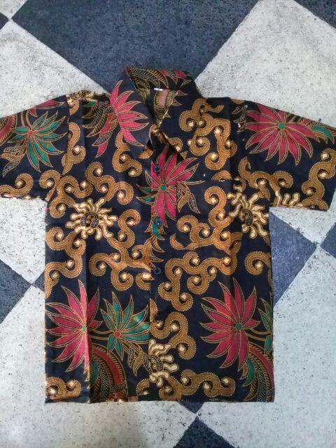 Kemeja Batik Anak Cowok  Sengon