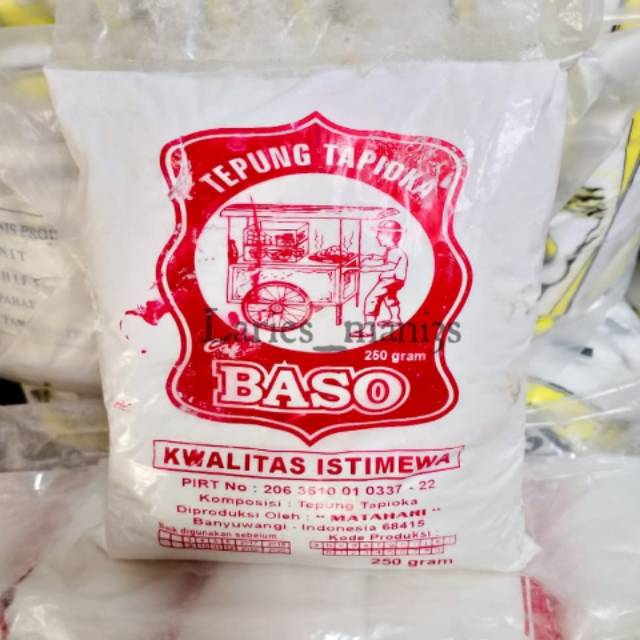

Tepung Tapioka BASO 250 Gram