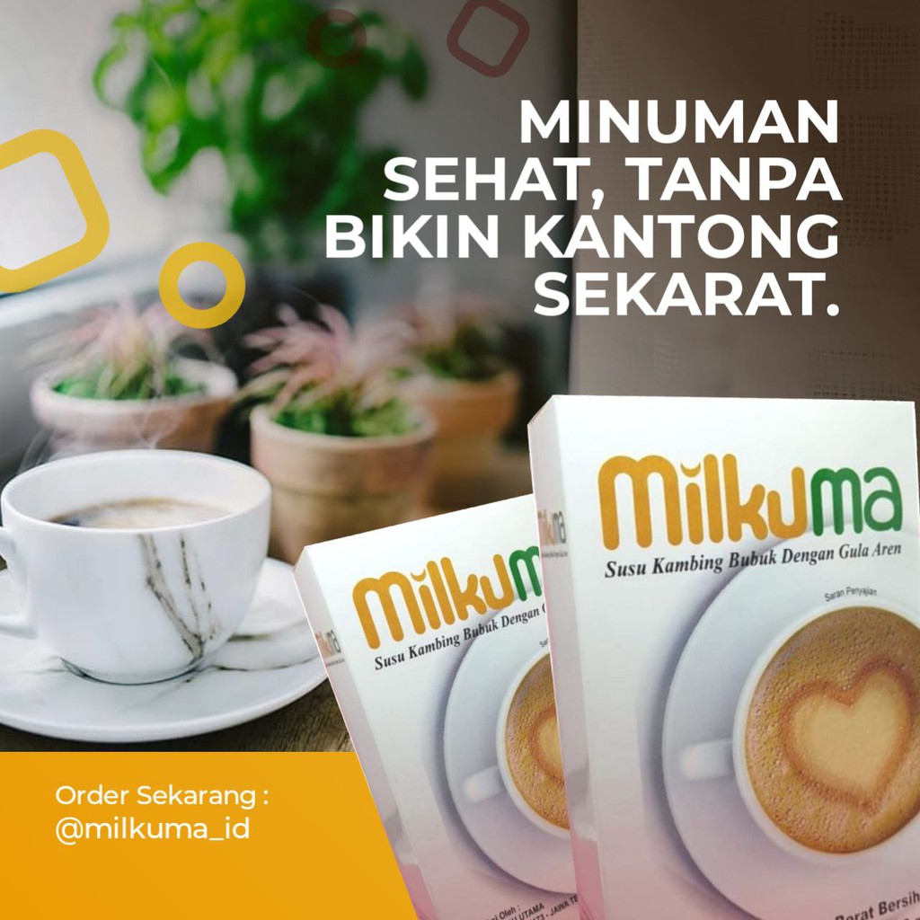 

Milkuma Susu Kambing Etawa Bubuk Rasa Gula Aren Terbaik