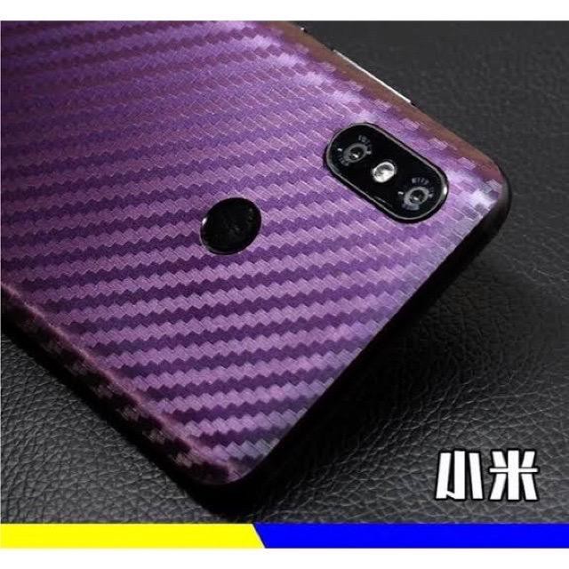 VIVO Y12 / Y15/Y17/Y19/Y21/Y51/Y53/Y65/Y69/Y71/Y81/Y83/Y91/Y95/Y91C/Y93  GARSKIN STICKER CARBON BACK