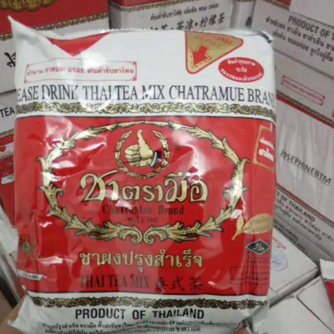 

[ COD ] THAI TEA MIX ORIGINAL CHATRAMUE BRANDS 400gr TERMURAH Kode 607