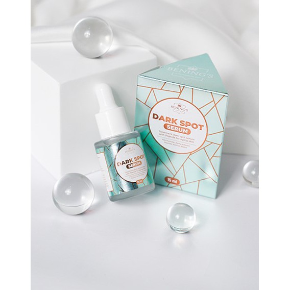 DARK SPOT SERUM BENINGS SKINCARE / BENINGS CLINIC / SERUM MENGURANGI FLEK HITAM WAJAH, MENCERAHKAN