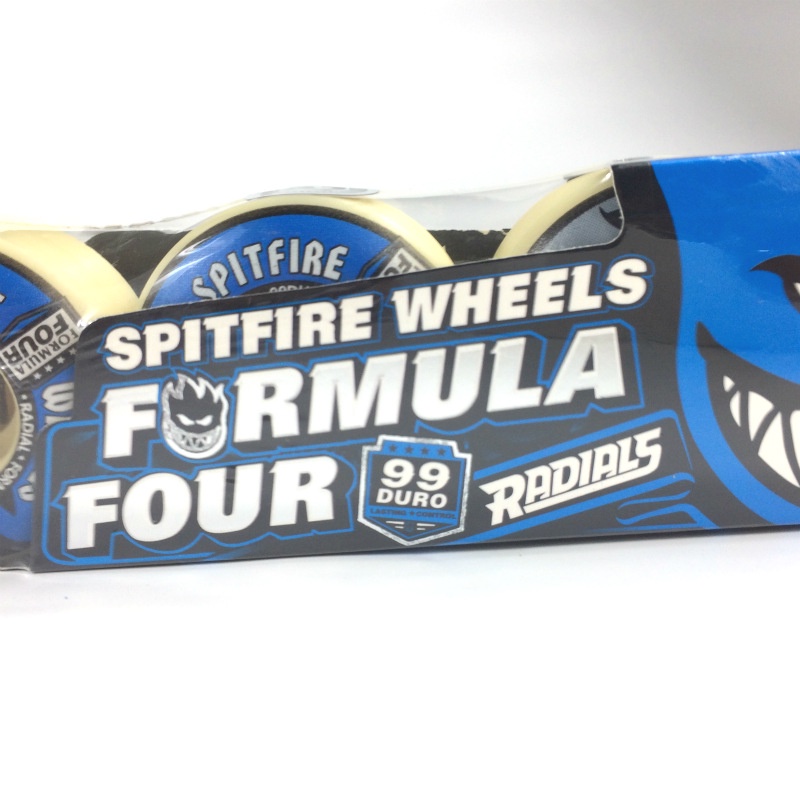 Spitfire F4 pro Roda skateboard 99A 52MM F4 Warna Biru