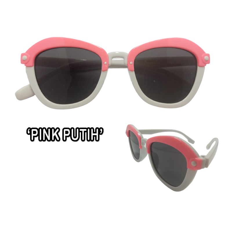 Kaca mata Hitam Anak Laki laki / Perempuan Kacamata Fashion Anak Sunglasses Kacamata Anak anak Lucu