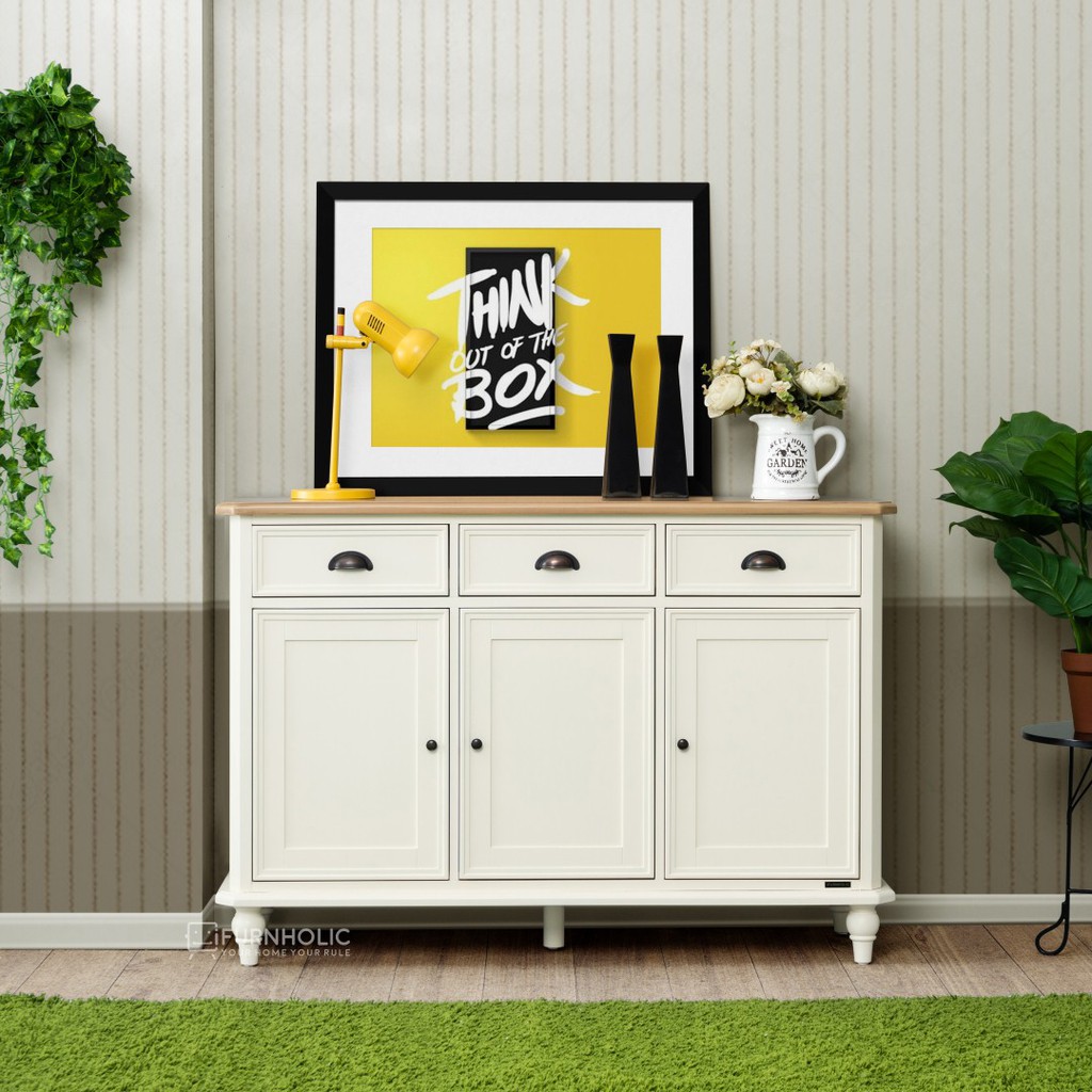  iFurnholic  Marsha Credenza Furniture Kabinet Tempat 