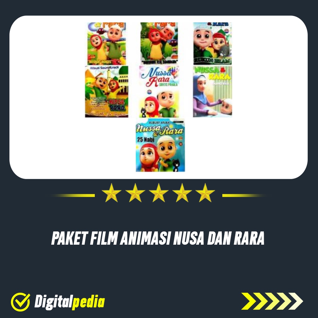 Jual Paket Film Animasi Nusa Dan Rara Full Episode Terbaru Hiburan