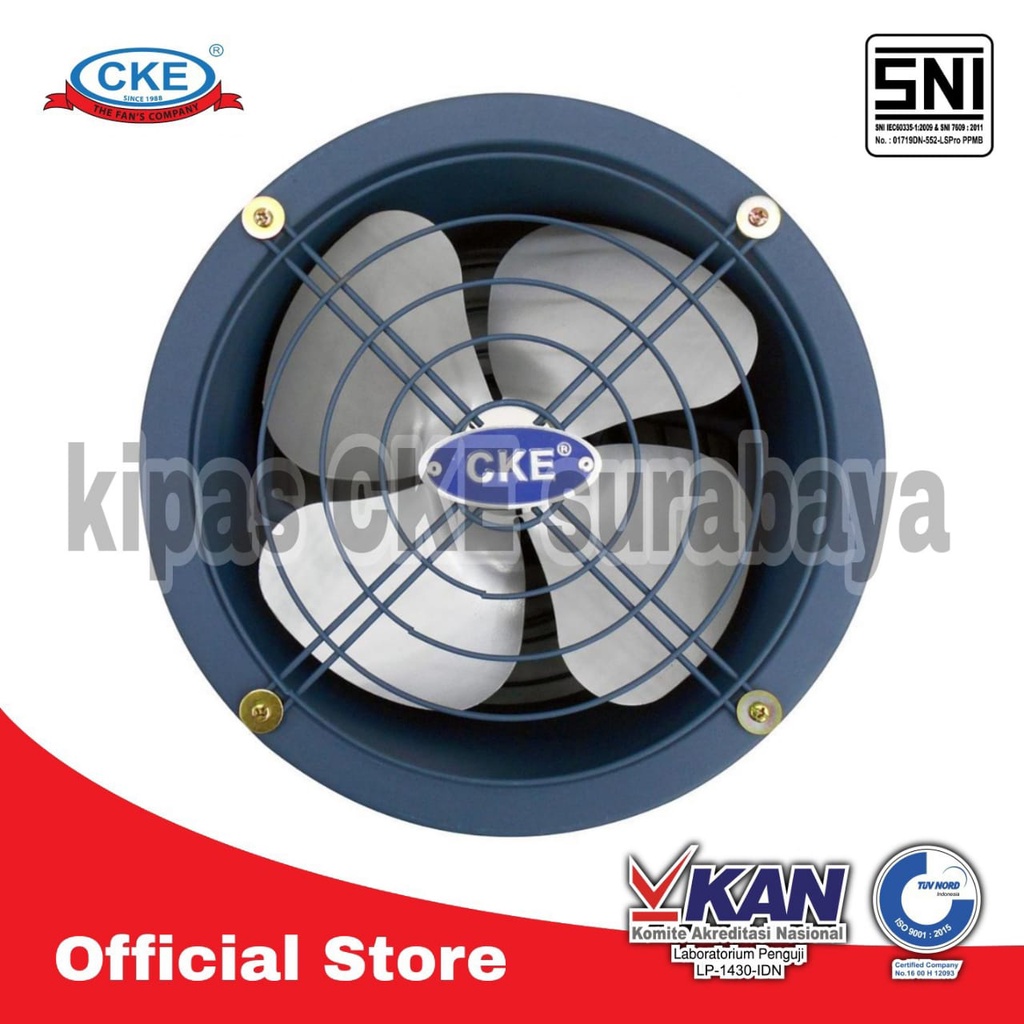 Jual CKE Drum Fan 14 Inch 220 Volt DFS-D14/1-YL Kipas Blower Tabung ...