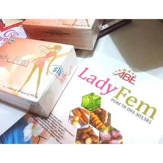 Ladyfem Obat nyeri haid kapsul Mengatasi Keputihan Wanita Garansi Asli Dr Boyke Pasutri