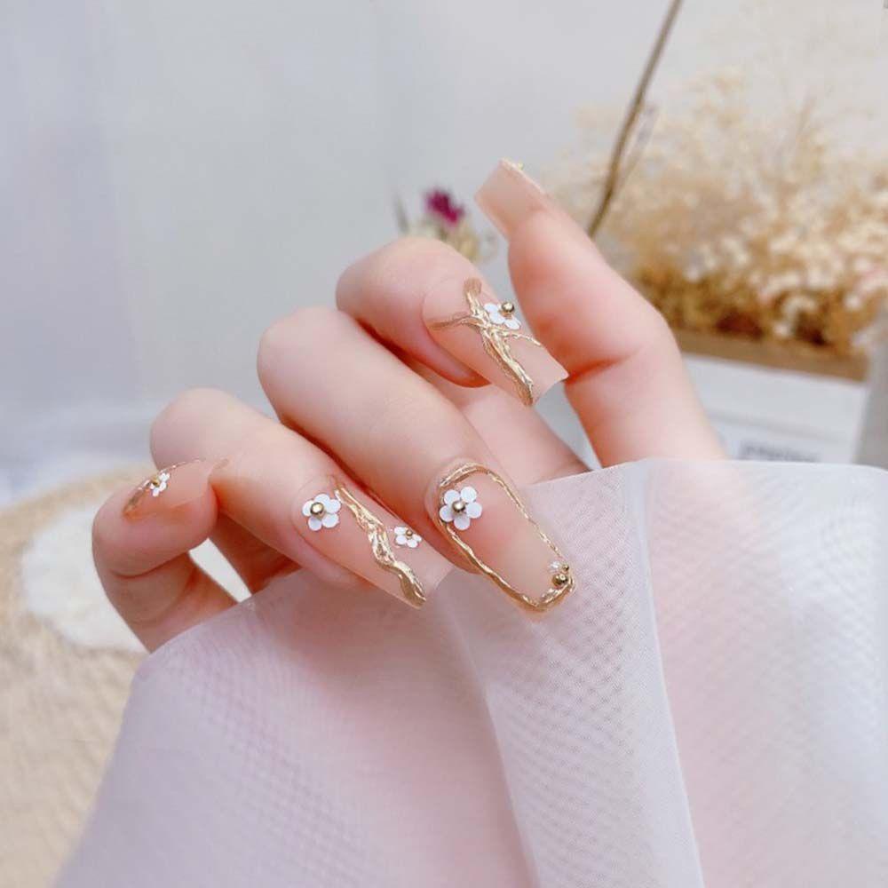 AUGUSTINA Agustina Round Nail Art Sequin Ultra-Tipis Bentuk Bulat Simfoni Pesona DIY Nail Art Stiker