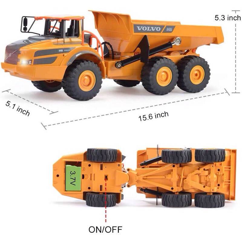 Jual Rc Volvo E581 Type Truck Dump Truk 