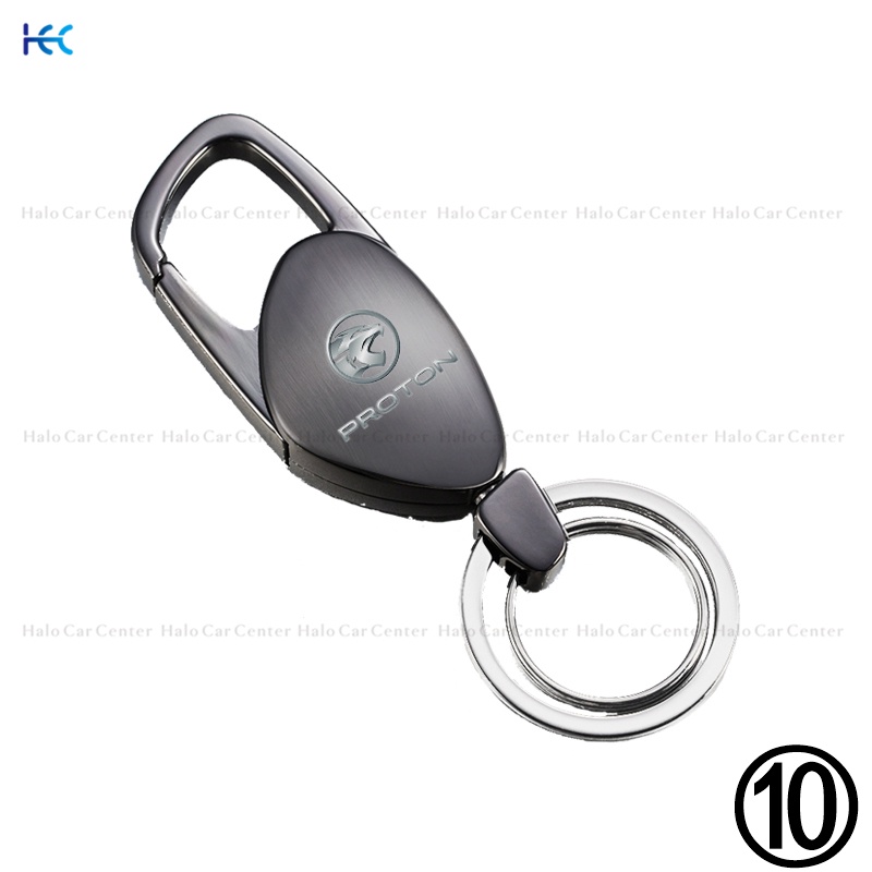 【Ready Stock】Alloy Metal Logo Motorcycle Keychain Car keychain SET for Proton