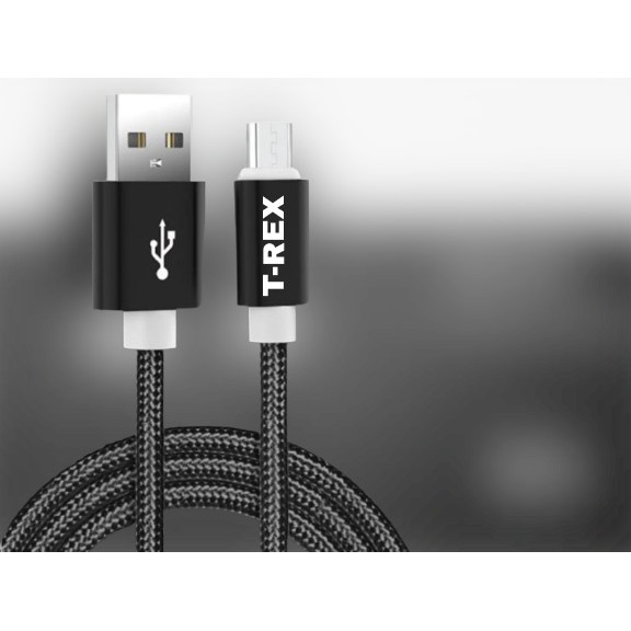 DS Kabel Data Nylon Braided Cable Data Fast Charging Cable / Micro USB &amp; Lightning / Android &amp; iPhone / Kabel Cas hp