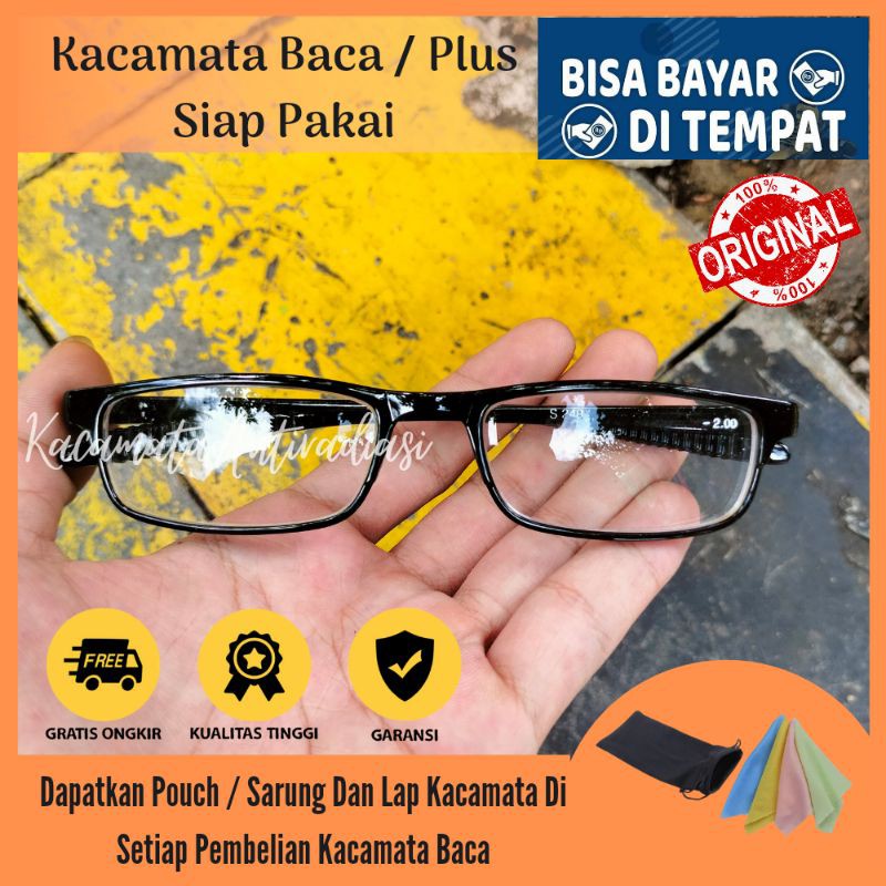 Jual Kacamata Minus Pria Dan Wanita Instan Siap Pakai Model Kecil Frame