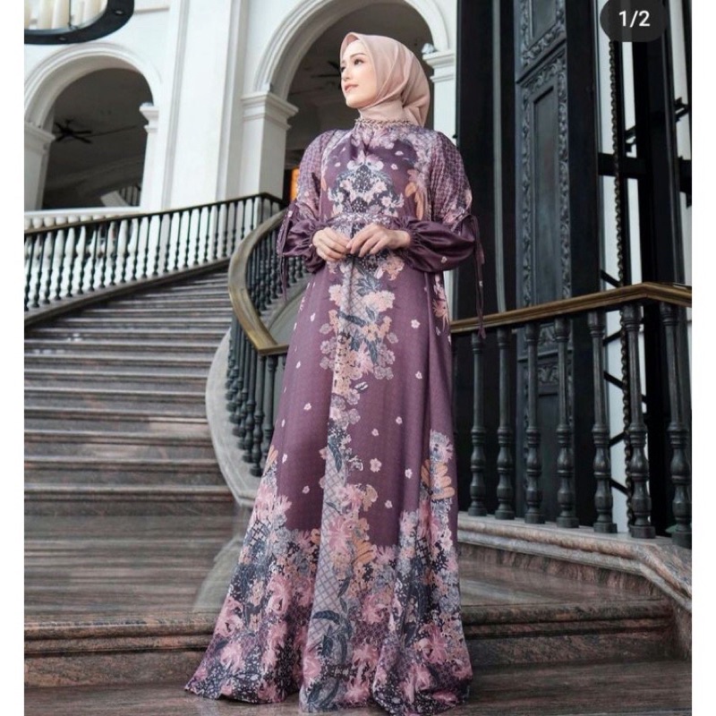 Ready Maya dress vanillahijab size S