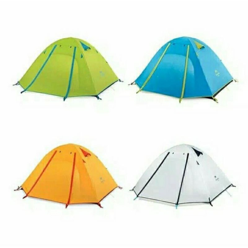 Tenda Camping Naturehike 4 P Double layer Original hiking outdoor