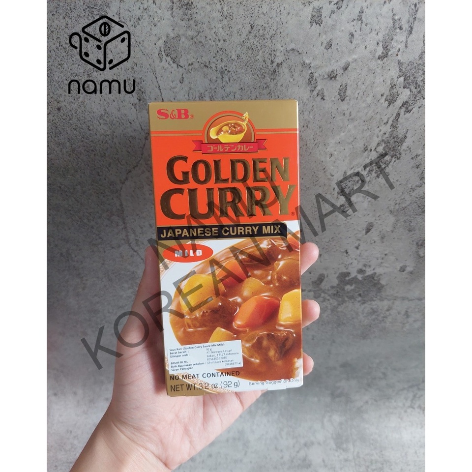 

S&B Golden Curry Mix Mild 92gr - Japanese Curry / Saus Kari Jepang Pedas Ringan