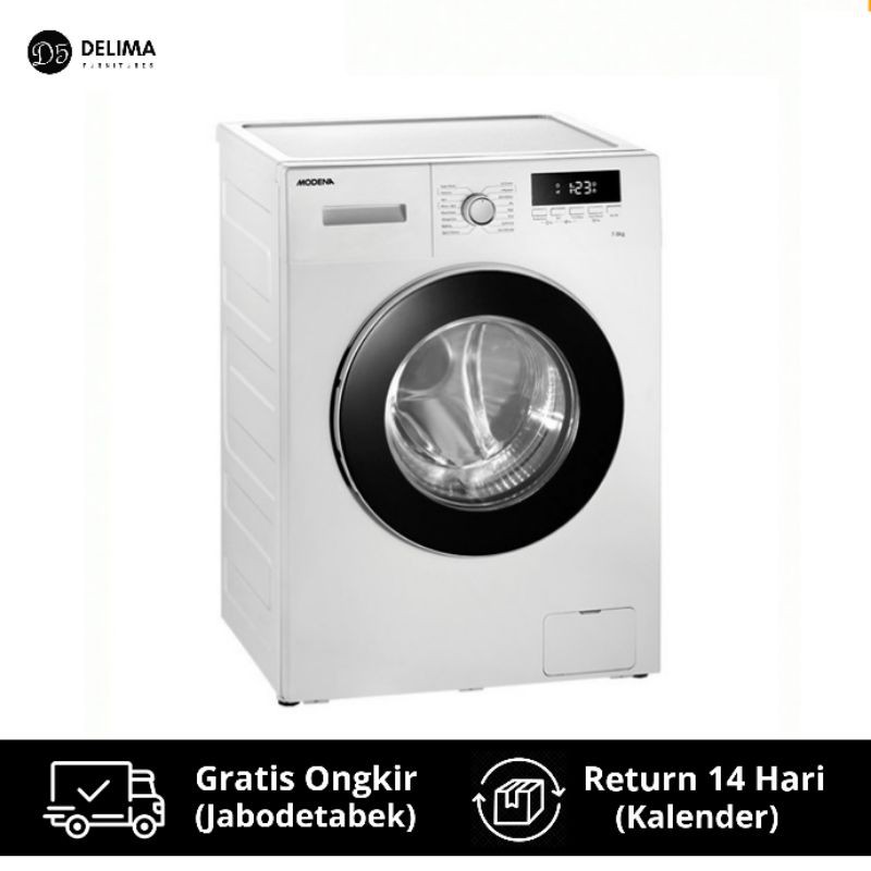 Mesin Cuci Modena Tiziano Front Loading 7kg WF-730