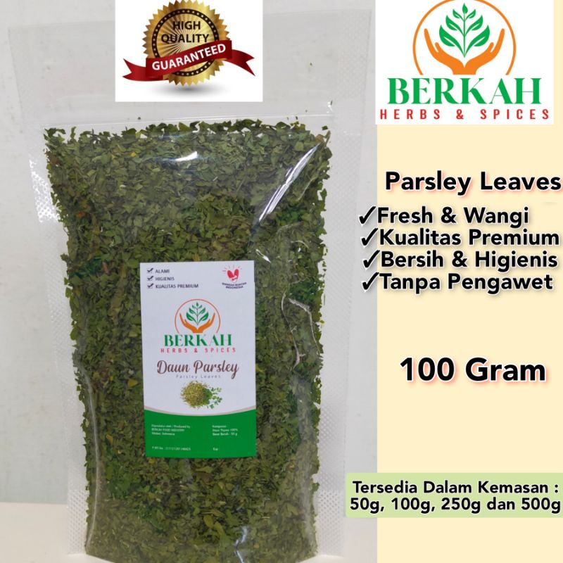 

Daun Parsley Peterseli Kering 100g Kualitas Premium Terbaik Halal Tanpa Pengawet