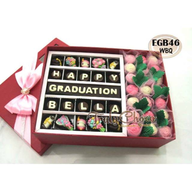 

Hadiah wisuda teman cokelat trulychoco special