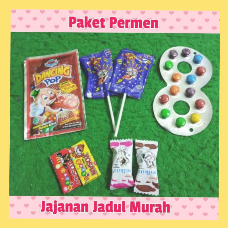 

Paket jajanan/permen jadul 5 item