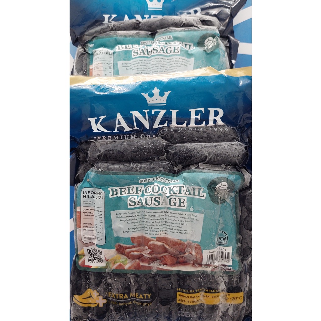 

KANZLER SOSIS (BEEF COCKTAIL SAUSAGE) 250 gr