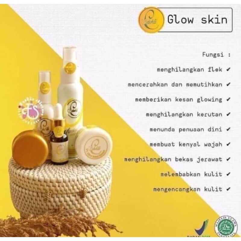 GLOW SERIES BBC | SKINCARE ORIGINAL BBC | SKINCARE BPOM AMAN BUMIL BUSUI