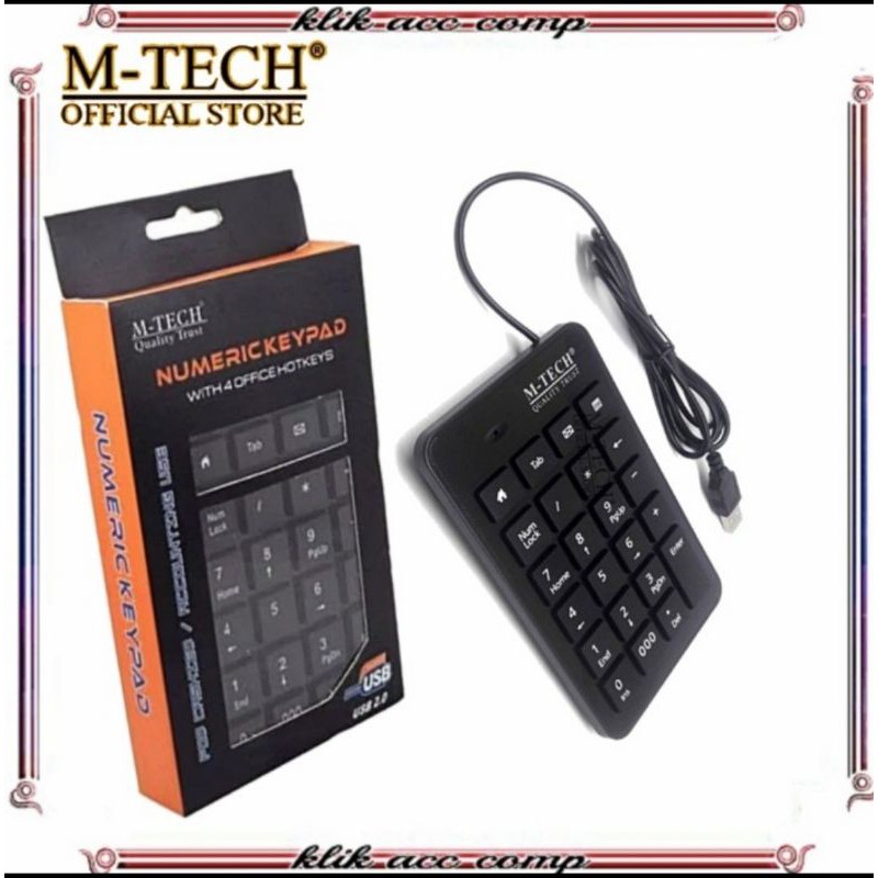 Keyboard Numerik Numpad USB Numerik M tech usb/M-Tech Original Keyboard keypad Numerik