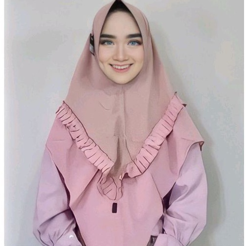 KERUDUNG JILBAB HIJAB KHIMAR bergo  BABYDOLL CRM