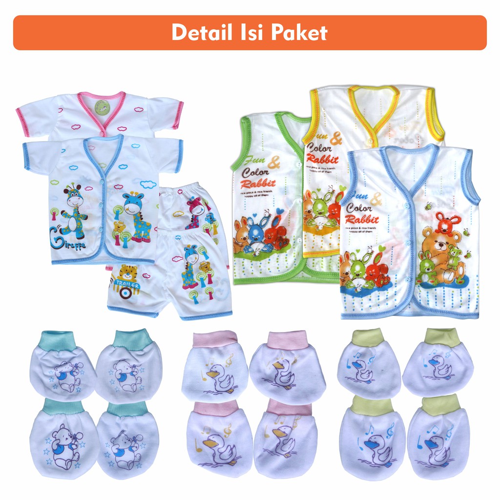 Paket Perlengkapan Bayi Baru Lahir Hemat 20in1 Paket Ekonomis Kebutuhan Bayi Baru Lahir Lengkap-1